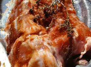 Foto principal de Tira de Costilla de Cerdo Laqueada a la Brasa