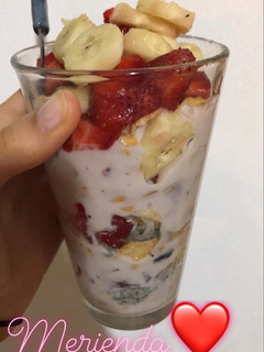 Una foto de Merienda súper saludable y fresca!!