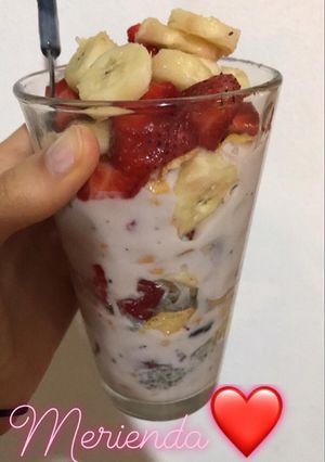 Una foto de Merienda súper saludable y fresca!!