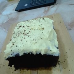 A picture of Simple chocolate cake.
