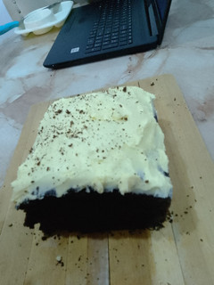 A picture of Simple chocolate cake.