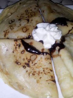 Una foto de Crêpes sin leche