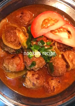 Foto resep Bola daging asam manis