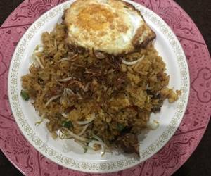 Resep Terbaik Nasi Goreng Mawut tauge Ala Warteg