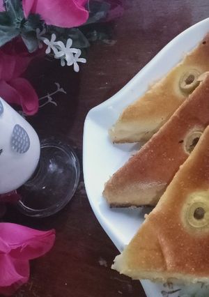 صورة لوصفة فطيرة عائلية خفيفة وبنينة