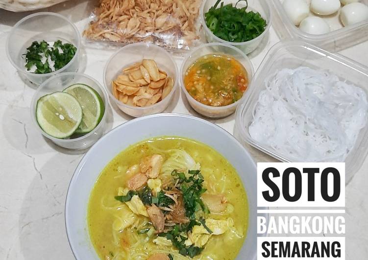 Cara Mudah Membuat Soto Bangkong Semarang yang Enak