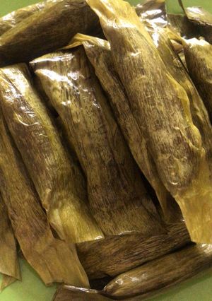 Foto resep Timphan Pisang Inti Kelapa