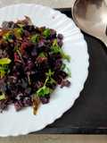 Hyderabadi beetroot and black carrot ki sabzi