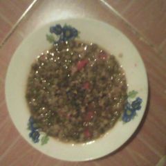 A picture of Stewed green grams.