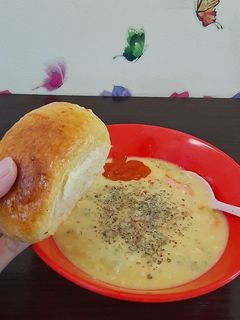 Foto resep Krim sup jagung