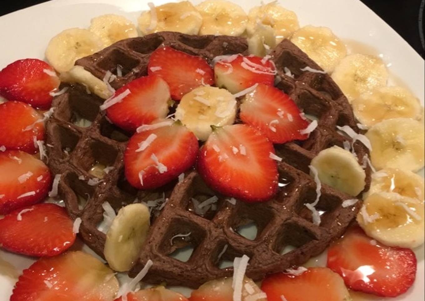 Waffle y Panquecas avena y cacao