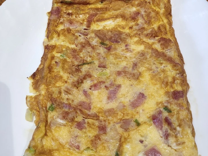 Easy Ways Make Recipes Bacon and Egg Omelette the So Delicious Make You Drink.
