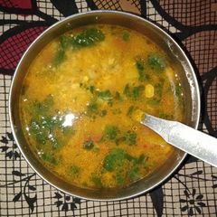 A picture of Yellow mong dal.