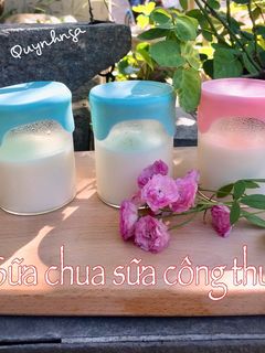Hình của món Sữa chua từ sữa công thức.