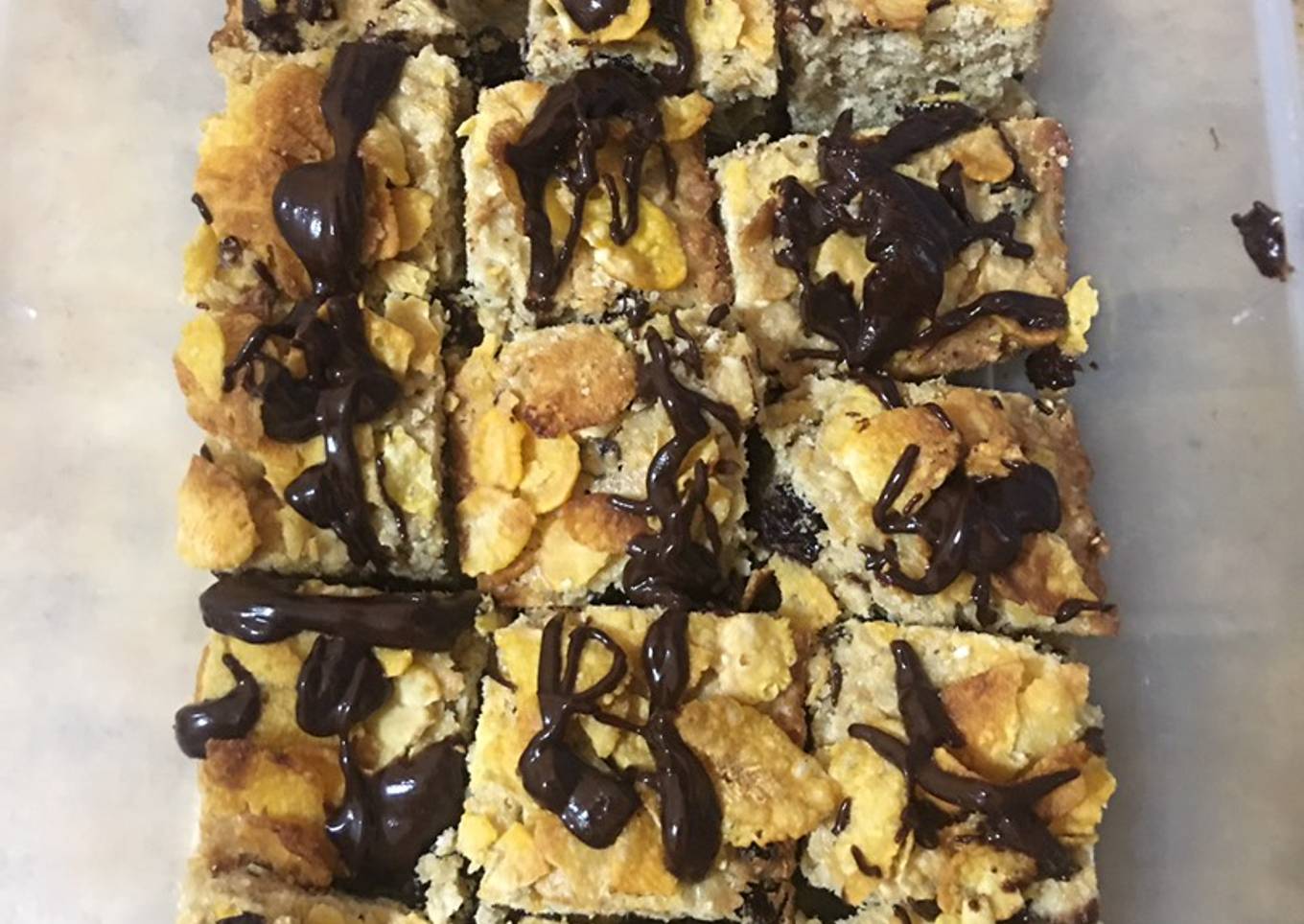 Brownie de avena fácil y saludable