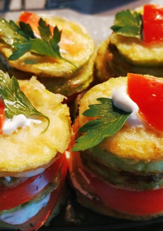 Закуска из кабачков