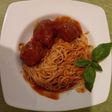 Húsgombóc spagettivel, glutén- és tejmentesen