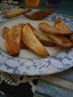 A picture of Easy Oven Baked Potato Wedges.