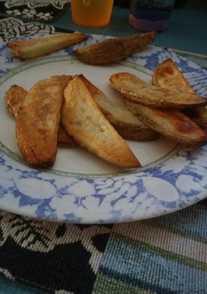 A picture of Easy Oven Baked Potato Wedges.