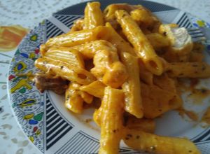 Zdjęcie przepisu Chicken pasta z Knorr.