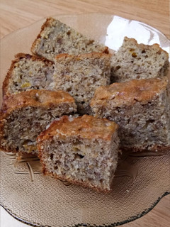 Foto resep Cake Pisang Kacang tanpa Mixer