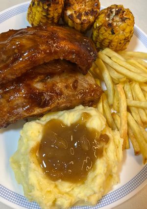 Hình của món Khoai tây nghiền (mashed potatoes).