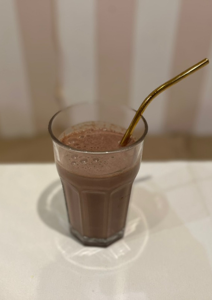 Una foto de Batido de chocolate en Thermomix