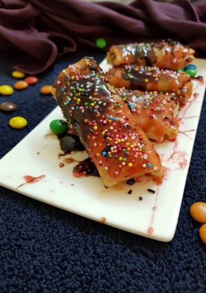 A picture of Ice cream Roll.