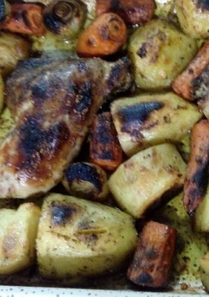 صورة لوصفة صينيه البطاطا بالفرن