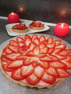 صورة لوصفة تارت الفراولة 🍓 لعيد المرأة