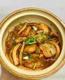 Thịt Ba Rọi Ram Tôm Dừa