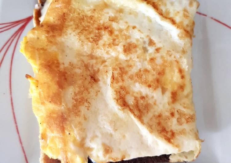 Step-by-Step Guide to Prepare Homemade My Creamed Cheese pancake Egg