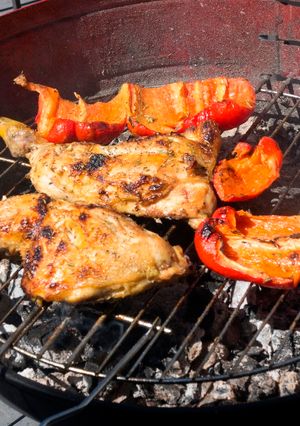 Foto principal de Pollo braseado con aliño de cerveza