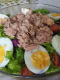 Ensalada fresca de atún