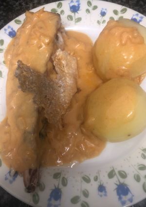 Foto principal de 446. Dorada en salsa de limón (principal pescado)