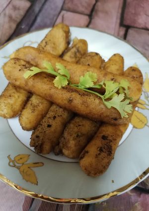 A picture of Potato sticks🥔🍠.