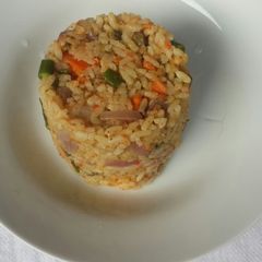 A picture of Simple coconut rice.