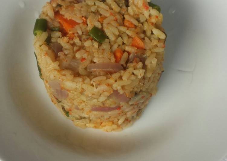 Simple Way to Make Homemade Simple coconut rice
