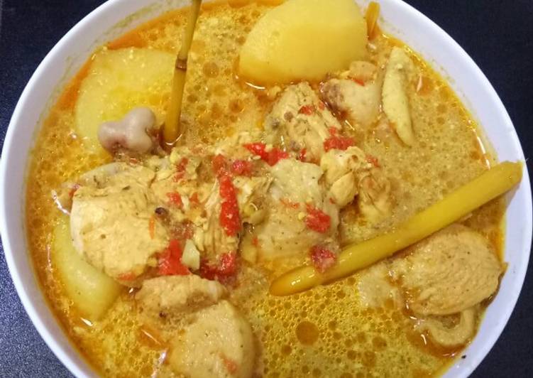 Bahan Membuat Ayam kuning bumbu Indian Curry Anti Gagal