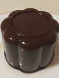 Falso flan de chocolate (sin azúcar ni harina ni huevo)