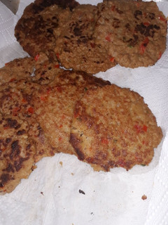 Una foto de Hamburguesas de carne vegetal (soya)