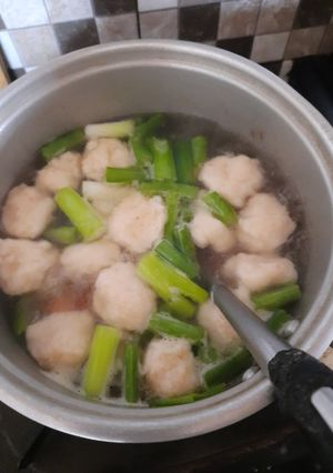 Foto resep Sop Baso Udang