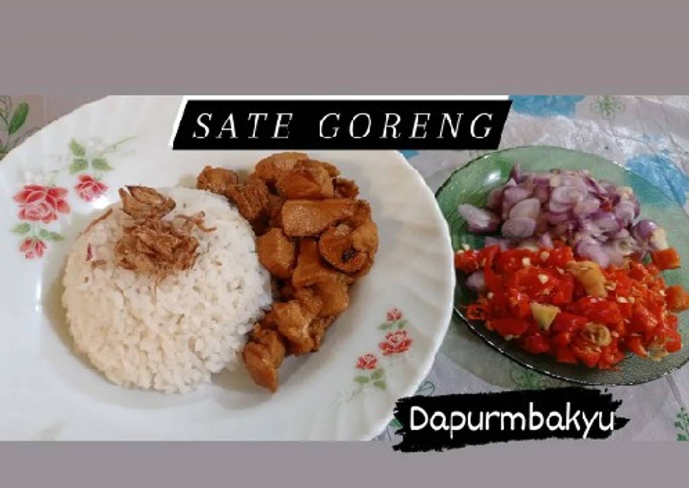 Sate goreng