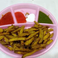 A picture of French fries.