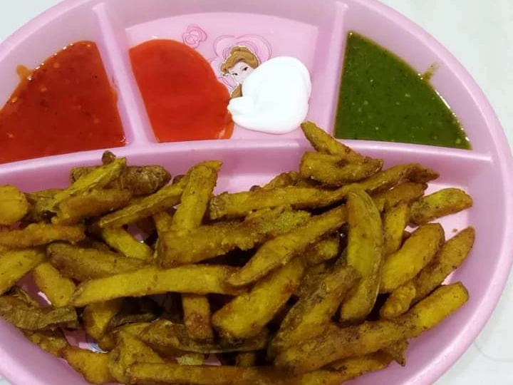 Recipe French fries the Perfect Tasty