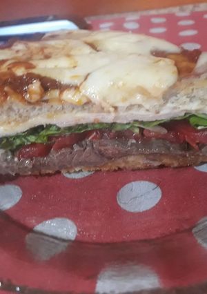 Una foto de Lomo pizza