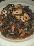 Camarones&hongos portobello
