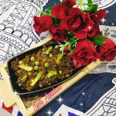 A picture of Methi mater ki sabji Fenugreek peas ki sabji.