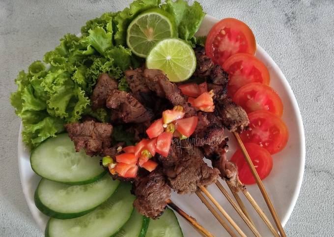 Resep: Sate Maranggi Daging Sapi Sederhana Dan Enak