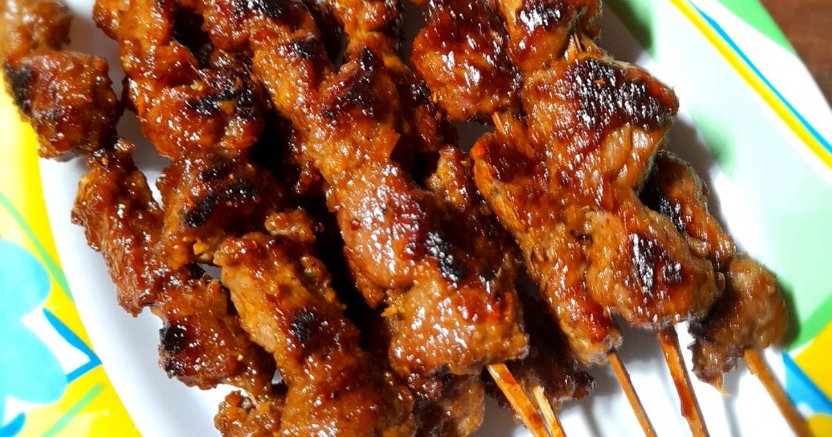 Resep Sate Daging Sapi Oleh Ninik Yanie Cookpad